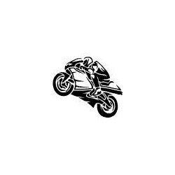 Motorcycle sticker